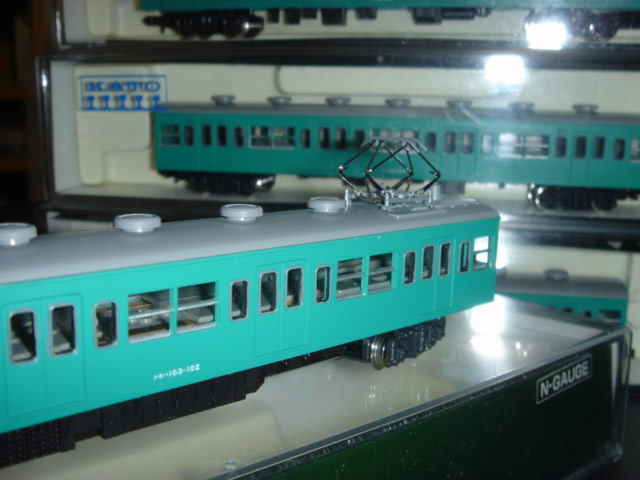 103 Series Commuter EMU :: 103 (non-ATC) Emerald Green Colour