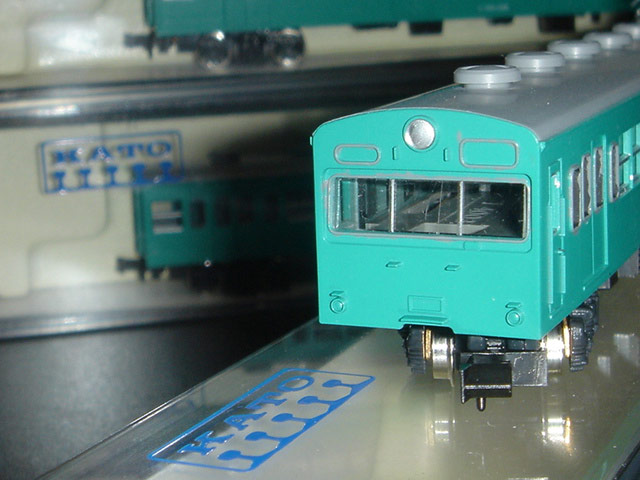 103 Series Commuter EMU :: 103 (non-ATC) Emerald Green Colour