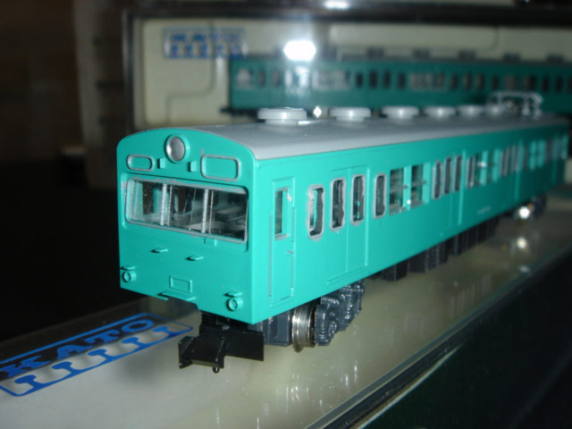 103 Series Commuter EMU :: 103 (non-ATC) Emerald Green Colour