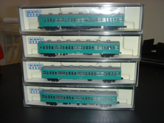 103 Series Commuter EMU :: 103 (non-ATC) Emerald Green Colour