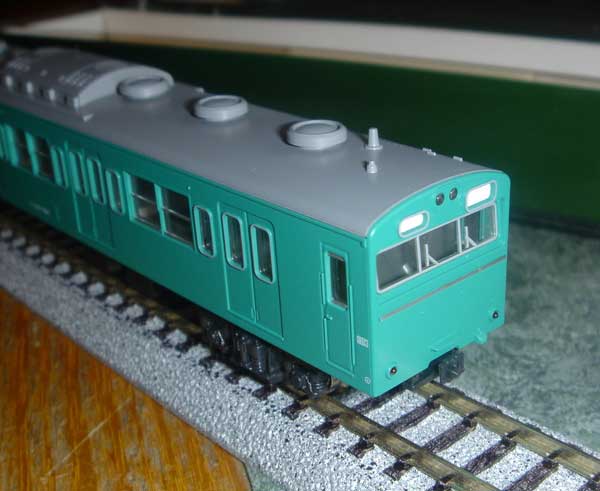 103 Series Commuter EMU :: 103 (ATC) Emerald Green Colour