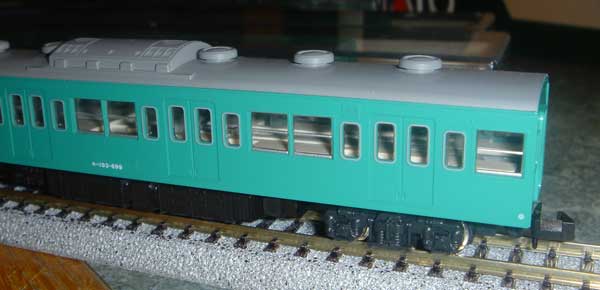103 Series Commuter EMU :: 103 (ATC) Emerald Green Colour