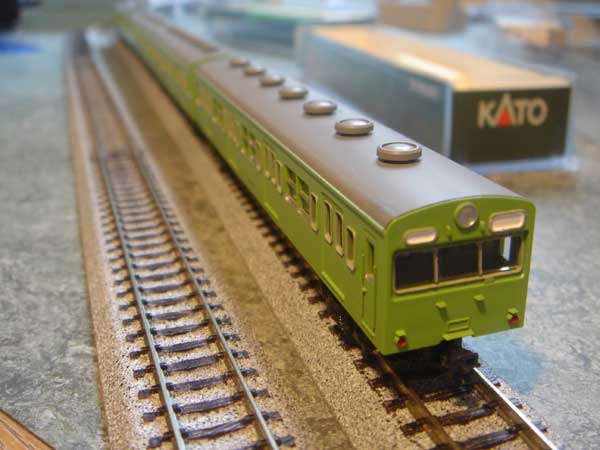 103 Series Commuter EMU :: 103 (non-ATC) Yamanote Line Green Colour