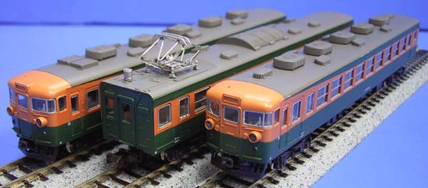 165 Series EMU :: Kato Low Roof, Classic Scheme 165 Series EMU