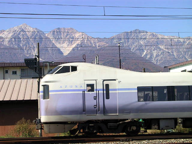Super Azusa Pendulum Long Distance EMU