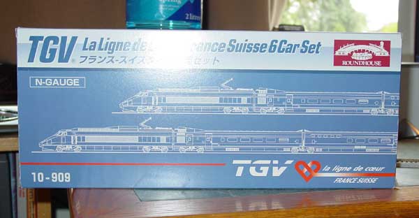 TGV La Ligne de Coeur France Suisse (Blue/Grey)