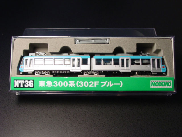 Tokyu 300 Urban Tram :: Modemo Tokyu 302F Tram (Blue)